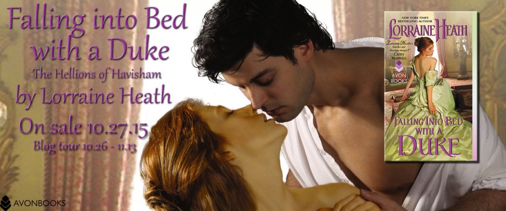 Blog Tour: Falling into Bed with a Duke by Lorraine Heath