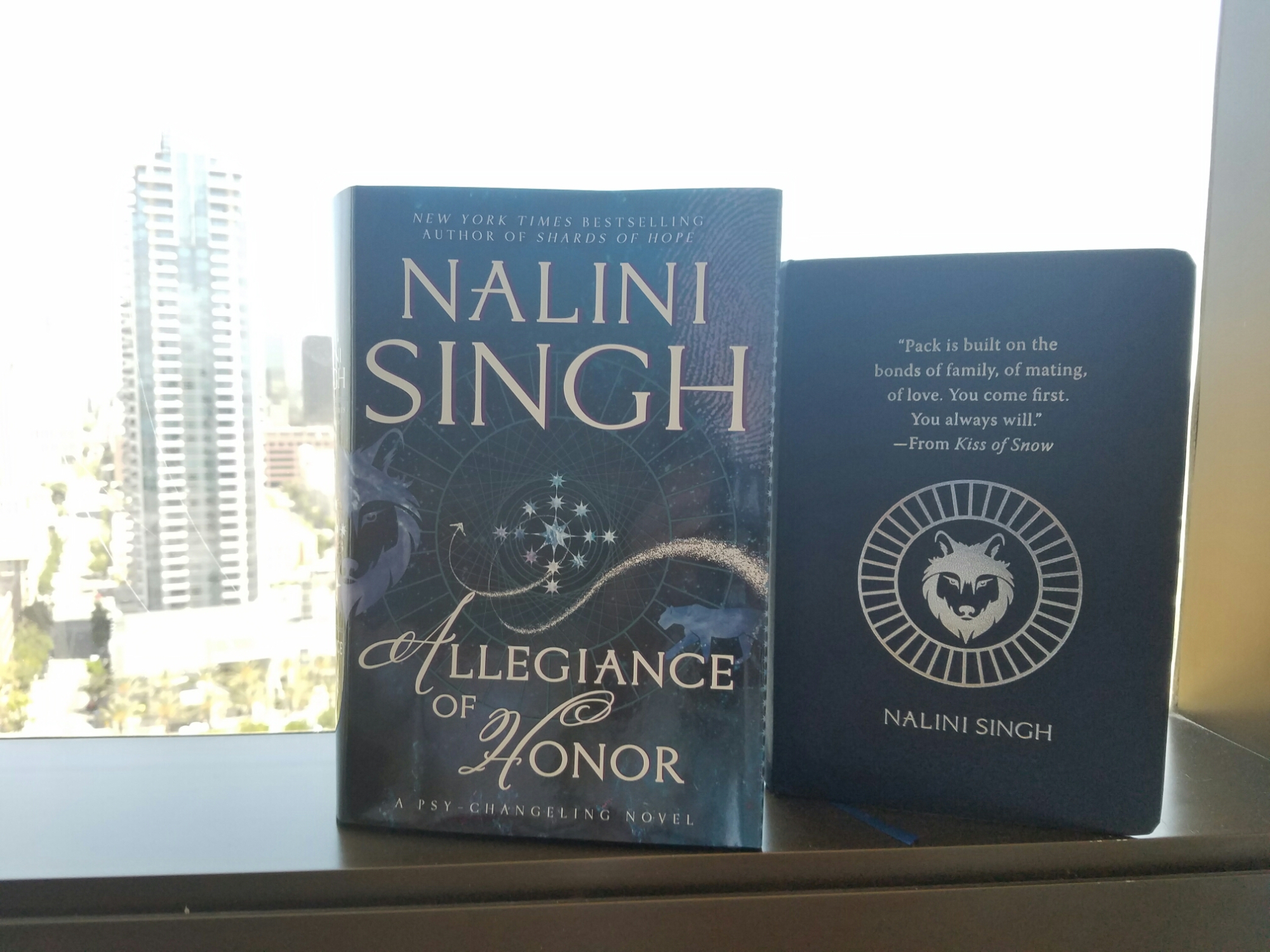 Giveaway: Allegiance of Honor by Nalini Singh (signed!) and a keepsake journal!
