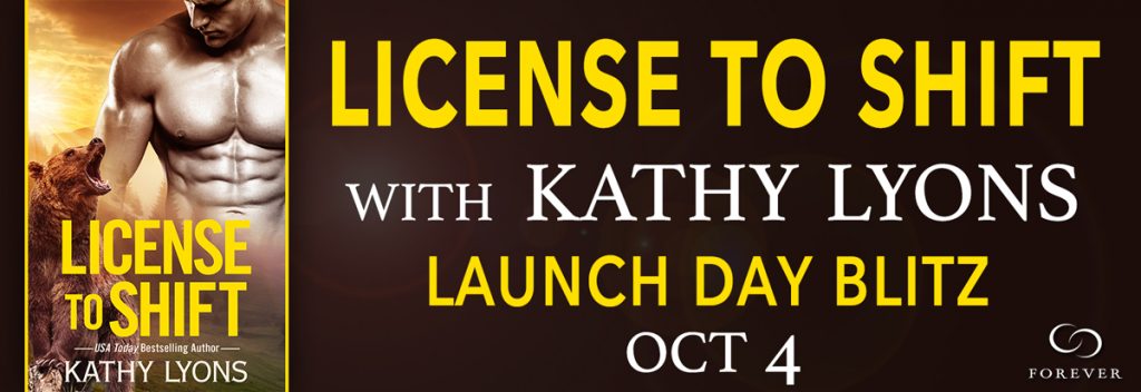 Release Day Blitz: License to Shift by Kathy Lyons