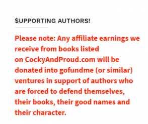 Updated: #Cocky Romance Author Trademarks word, Starts #cockygate: A Summary