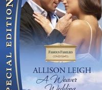 Year of the Category Challenge Review: A Weaver Wedding by Allison Leigh