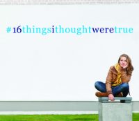 Review: #16thingsithoughtweretrue by Janet Gurtler.