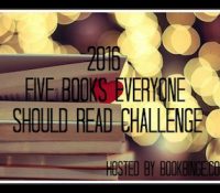 Announcing the 2016 Five Books Everyone Should Read Challenge